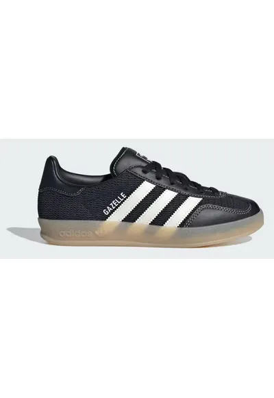 Pantofi sport dama - Gazelle Indoor Textil ""Black/White"" JQ7117 - marimea 36EU