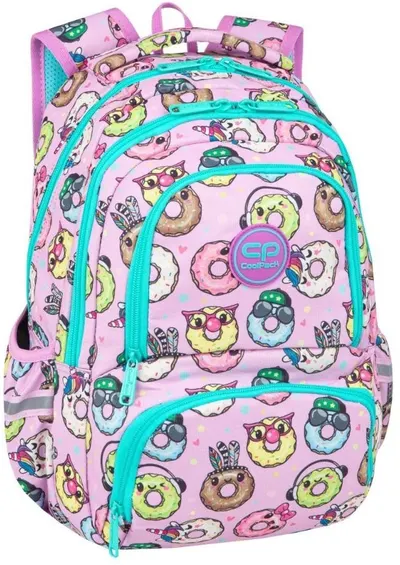 Ghiozdan școlar Cool Pack Spiner Termic - Happy Donuts, 24 l