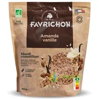Musli Crocant cu Migdale si Vanilie fara Gluten Ecologic/Bio 450g