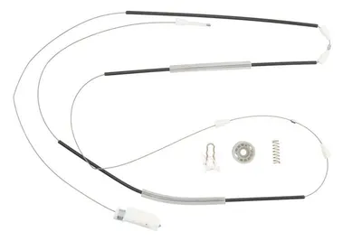 Set reparat macara geam fata stanga potrivit BMW Z4 (E85), Z4 (E86) 2002-2009 - (cabluri)