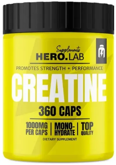 Creatine Monohydrate, 360 capsule, Hero.Lab