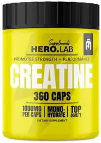 Creatine Monohydrate, 360 capsule, Hero.Lab