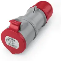 Priza industriala mobila 32A 3P+N+E 6h 346-415V Scame 313.3247