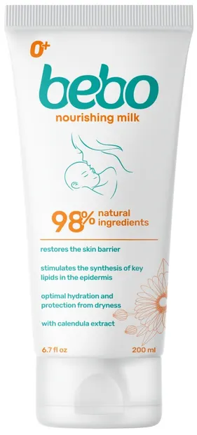 Lapte hrănitor Bebo, 200 ml