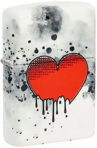 Brichetă Zippo Glow in the Dark - Love Drip Design
