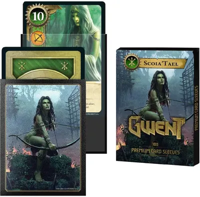 Protectoare pentru carduri No Loading Games - Gwent Sleeves Scoia'tael (100 buc.)