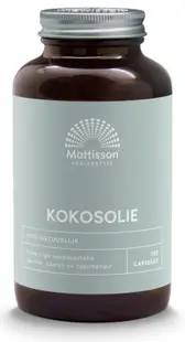 Absolute Coconut Oil, 1000 mg, 120 capsule, Mattisson Healthstyle
