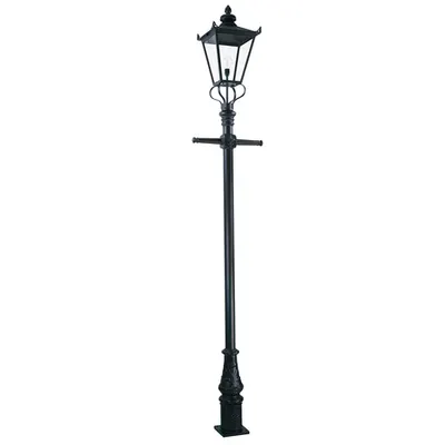 Stalp decorativ pentru exterior, iluminat gradini parcuri, Wilmslow 1 Light Lamp Post