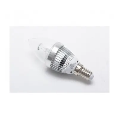 Bec LED lumanare E14, 3W, 6400k