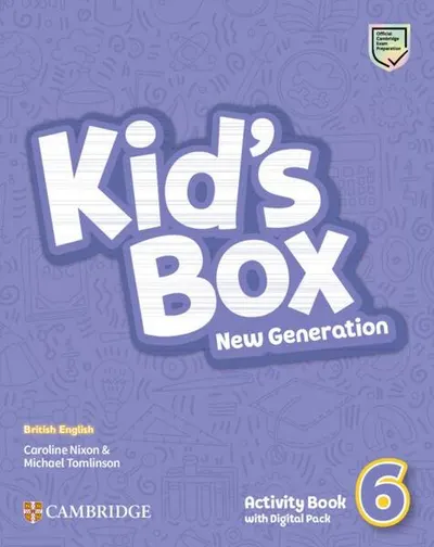 Kid's Box New Generation Level 6 Activity Book with Digital Pack British English - Paperback brosat - Caroline Nixon , Michael Tomlinson