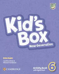 Kid's Box New Generation Level 6 Activity Book with Digital Pack British English - Paperback brosat - Caroline Nixon , Michael Tomlinson