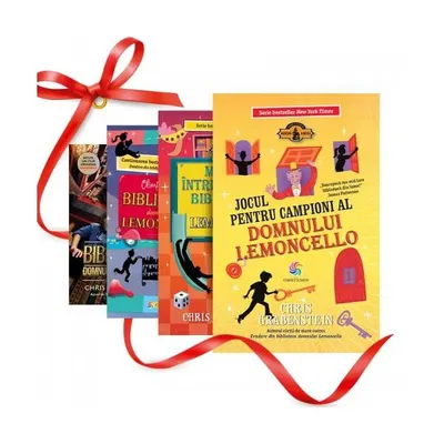Pachet Lemoncello (Vol. 1-4) - Hardcover - Chris Grabenstein