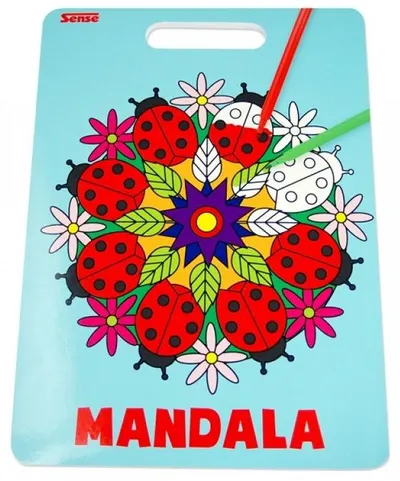 Carte de colorat Sense - Mandala