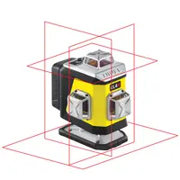 Laser roșu în cruce (4 x 360°), Bluetooth - Nivel System-CL4R