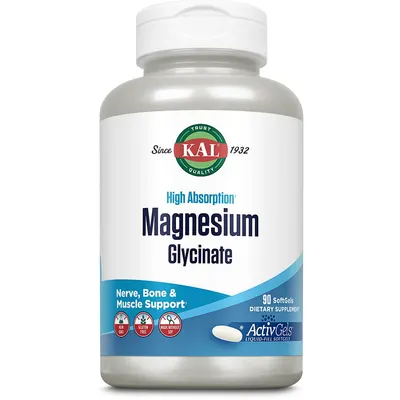 Magnesium Glycinate ActivGels 90cps gelatinoase moi Secom