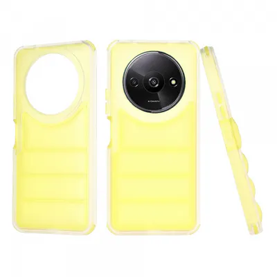 Husa pentru Xiaomi Redmi A3x / A3, Techsuit, Wave Shield, Galbena