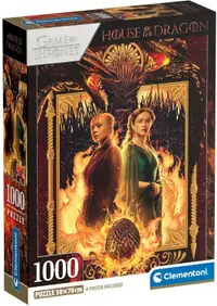 Puzzle Clementoni din 1000 piese - Casă dragonului