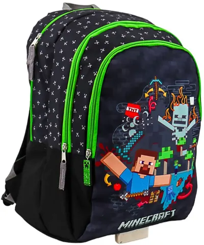 Ghiozdan școalăr CYP Brands - Minecraft All Budies