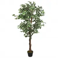 Gossi arbore ficus artificial 378 de frunze 80 cm verde