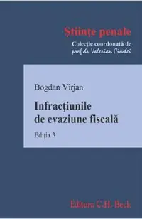 Infractiunile de evaziune fiscala Ed.3