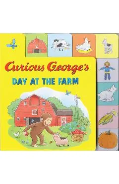 Curious George's Day at the Farm (Tabbed Lift-The-Flap)
