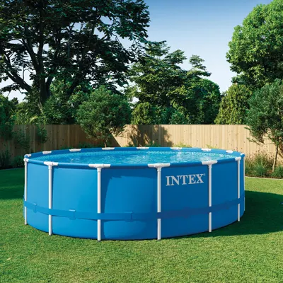 Piscină Rotundă Intex Cadru Metalic 457x122 Cm