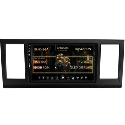 Navigatie Volkswagen Transporter Caravelle Multivan T6 (2015+), Android, A-Octacore 4GB RAM + 64GB ROM, 9 Inch - AD-BGA9004+AD-BGRKIT056V2