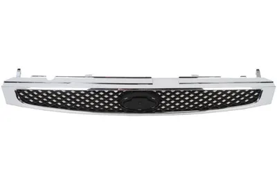 Grila radiator potrivit FORD FIESTA V 1.25-1.6D 2001-2010 - (crom)