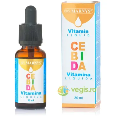 Multivitamine CEBIDA – Complex cu 6 Vitamine pentru Copii si Adolesceti 30ml