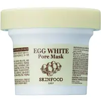 Masca de fata cu albus de ou pentru pori, 120g, Skinfood