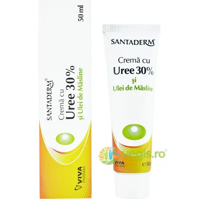 Crema cu Uree 30% si Ulei de Masline Santaderm 50ml