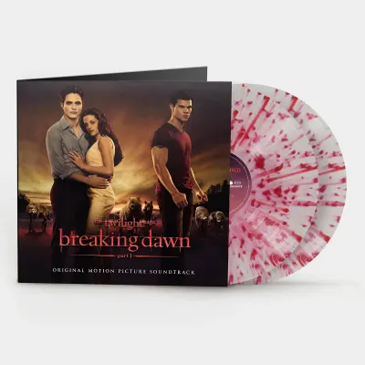 The Twilight Saga: Breaking Dawn, Part 1- Soundtrack (Red & Clear Splatter Vinyl)