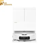 Aspirator robot cu mop MOVA E50 Pro Ultra Robot Vacuum, 30.000 Pa, 5.200mAh, 200 min, MaxiReach™, statie inteligenta, White - Default Title