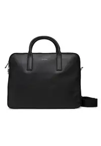 Geanta laptop barbateasca - 8719849912925 - piele ecologica - negru
