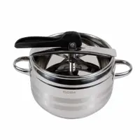Oala sub presiune inox cu capac, diametru 20 cm, 5L / ZLN 4627 Engros