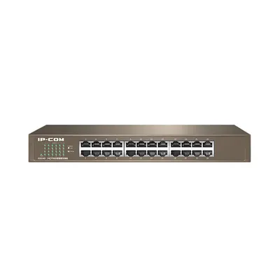 Switch cu 24 porturi Gigabit IP-COM G1024D, 10/100/1000 Mbps, MAC 8K, fara management