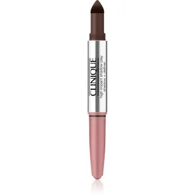 Clinique High Impact™ Shadow Play creion pentru ochi duo culoare Pink Honey + Black Honey 1.9 g