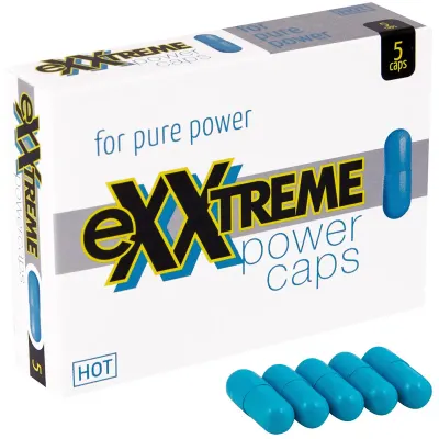 HOT Exxtreme Power Caps capsule pentru o erecție fermă și de durată 10 g