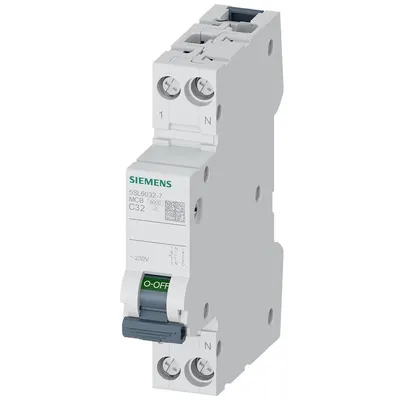 Siguranta automata 1P+N 32A curba C 6kA Siemens 5SL6032-7