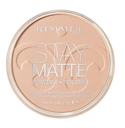 Rimmel London Pudra compacta Stay Matte 03 Peach Glow