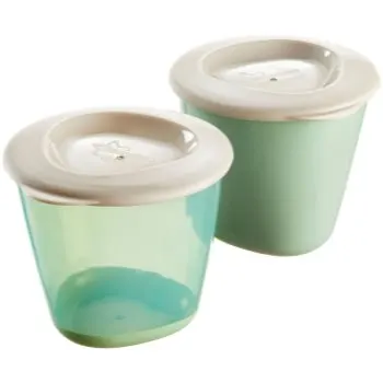 Tommee Tippee Pop-ups caserole pentru păstrarea alimentelor