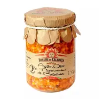 Sos cu Usturoi, Ardei Iute si Ulei de Masline, Delizie di Calabria, 130 g