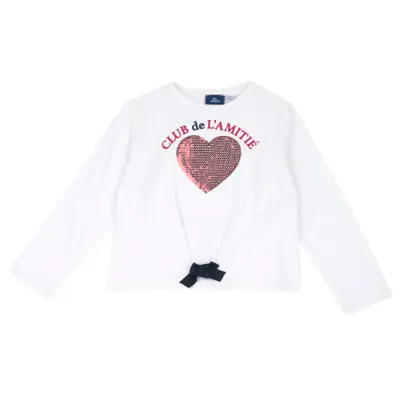 Bluza copii Chicco, alb, 00930-69MC