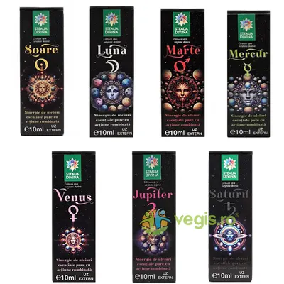 Pachet 7 Uleiuri Esentiale (Sinergii Planetare)