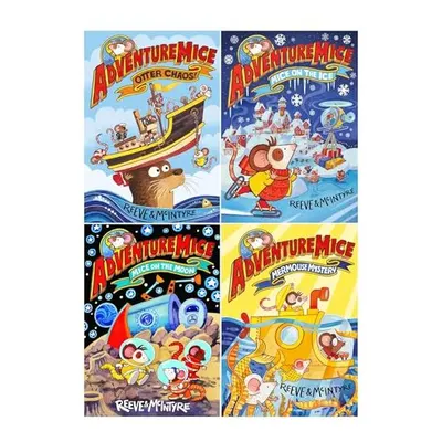 Adventuremice Series By Philip Reeve & Sarah McIntyre 4 Books Collection Set