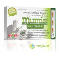 Extract Purificat de Rasina cu Propolis Mumie 30cps