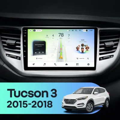 Navigatie Auto Teyes CC4L DTS Hyundai Tucson 3 2015-2018 6+64GB 9" QLED Qualcomm 2Ghz, Android 4G Bluetooth 5.1 DSP