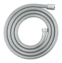 Furtun dus Grohe Vitalio Flex 27173002, 1/2 inch x 1/2 inch, universal, 2 m, anti-indoire, ornamente cromate, Crom