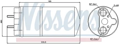 Filtru Uscator Ac Nissan Primastar; Opel Vivaro A; Renault Trafic Ii 1.9d-2.5d Dupa 2001