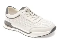 Pantofi sport GRYXX albi, 63102, din piele naturala
